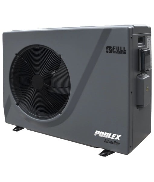 Poolex Silverline Fi swimming pool heat pump with Full Inverter technology and Wi-Fi control