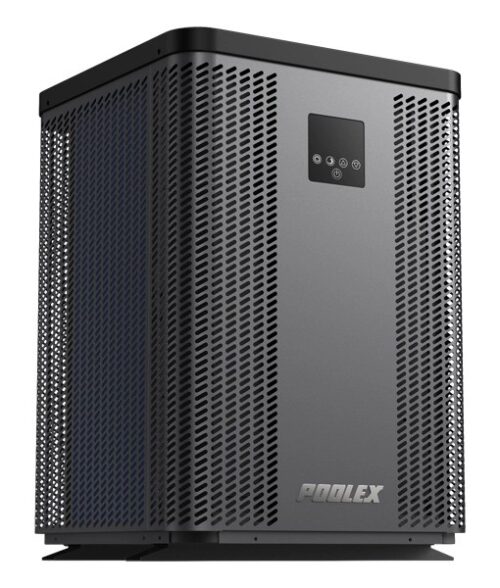 Poolex Silverline Top inverter swimming pool heat pump with vertical fan and Wi-Fi control