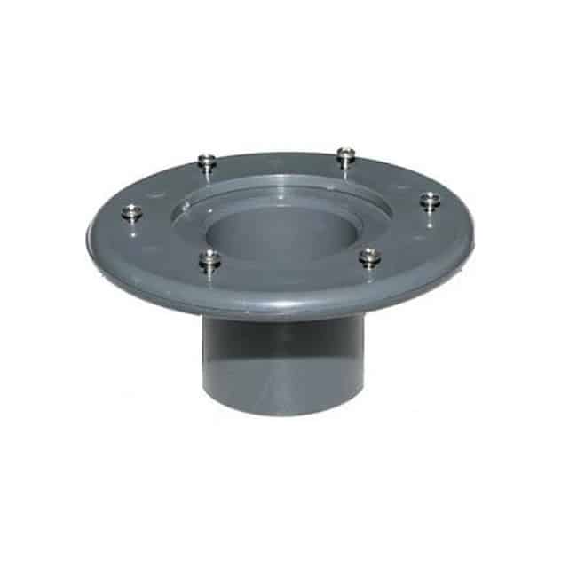 PVC Imperial pressure flanged tank connector for koi pond filtration systems