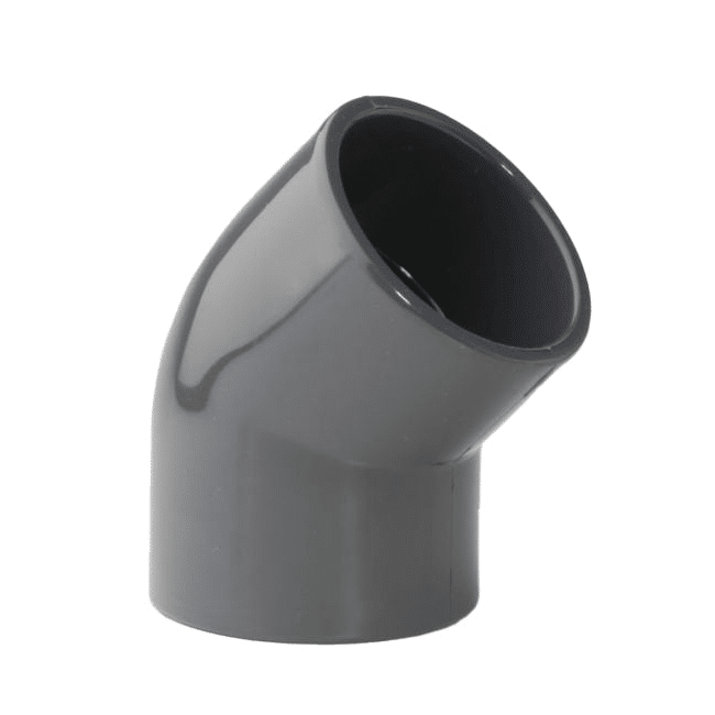 PVC Imperial pressure pipe 45 elbow fitting for koi pond systems