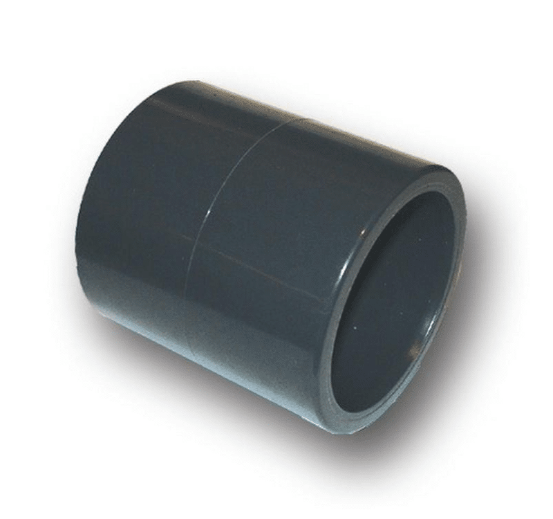 PVC Imperial pressure pipe straight joiner fitting for koi pond systems