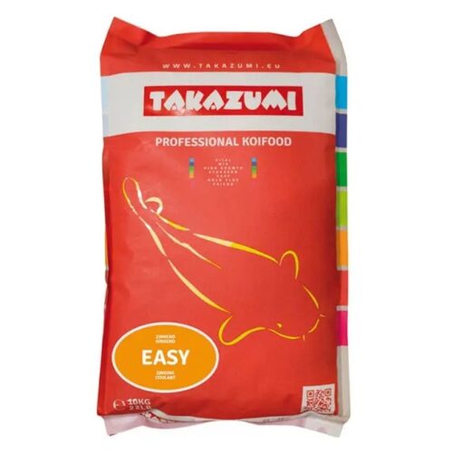 Takazumi Easy sinking koi food pellets for year-round and winter feeding
