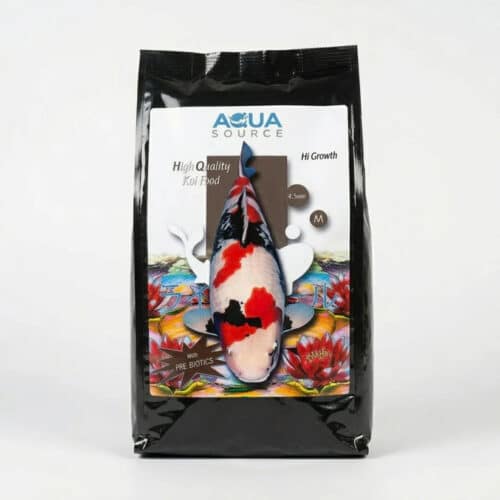 Aqua Source Hi Growth Floating Koi Food for rapid koi growth and body development