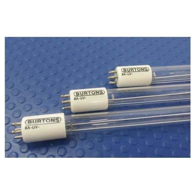 Burtons replacement amalgam UV bulb for pond steriliser systems high output UV-C lamp for algae control