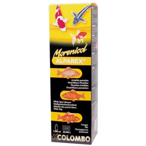 Colombo Alparex anti parasite and fungal pond treatment for koi fish