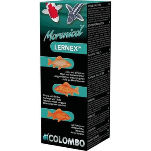 Colombo Lernex anti fluke and worm treatment for koi fish parasites