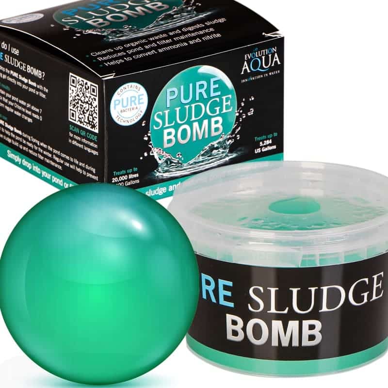 Evolution Aqua Sludge Bomb Bundle Packs biological pond sludge treatment for koi ponds
