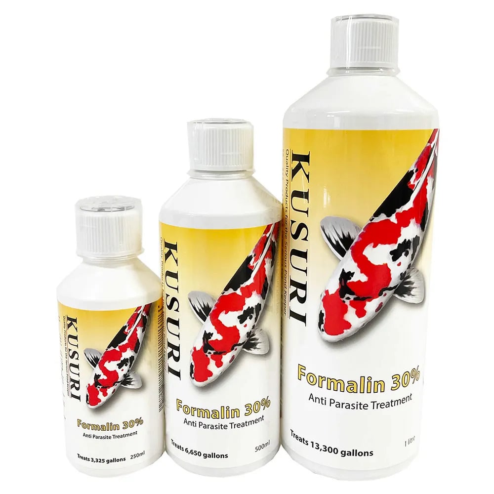 Kusuri Formalin white spot and external parasite pond treatment for koi