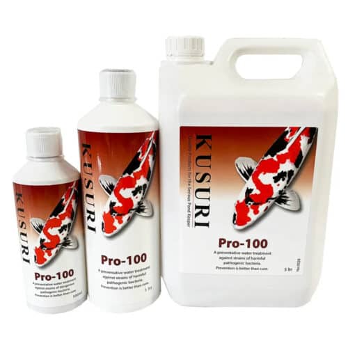 Kusuri Pro-100 beneficial bacteria pond treatment for pathogenic bacteria prevention