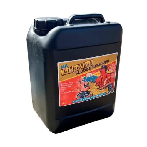 Mr Koizumi Sludge Remover biological pond treatment for breaking down sludge and organic waste