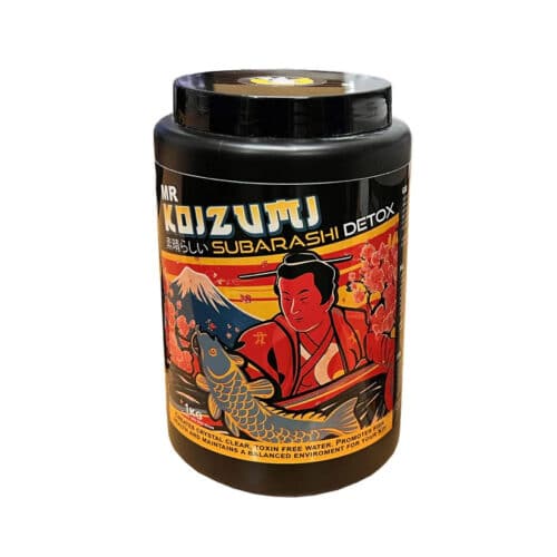 Mr Koizumi Subarashi Detox professional pond water detoxifier for ammonia nitrite and heavy metal removal