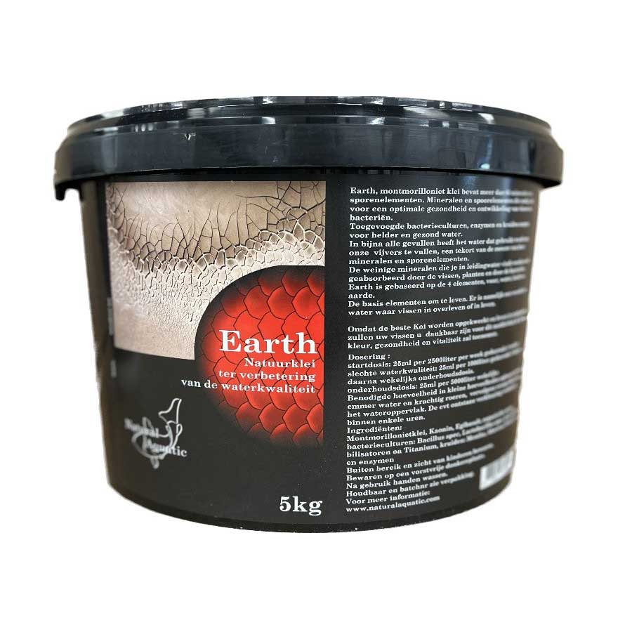 Natural Aquatic Earth pond clay mineral treatment for fish health water clarity and biological balance