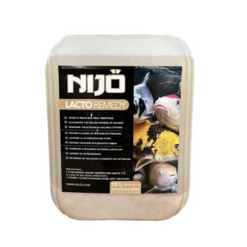 Nijo Lacto Remedy lactic acid bacteria pond treatment for koi and garden ponds