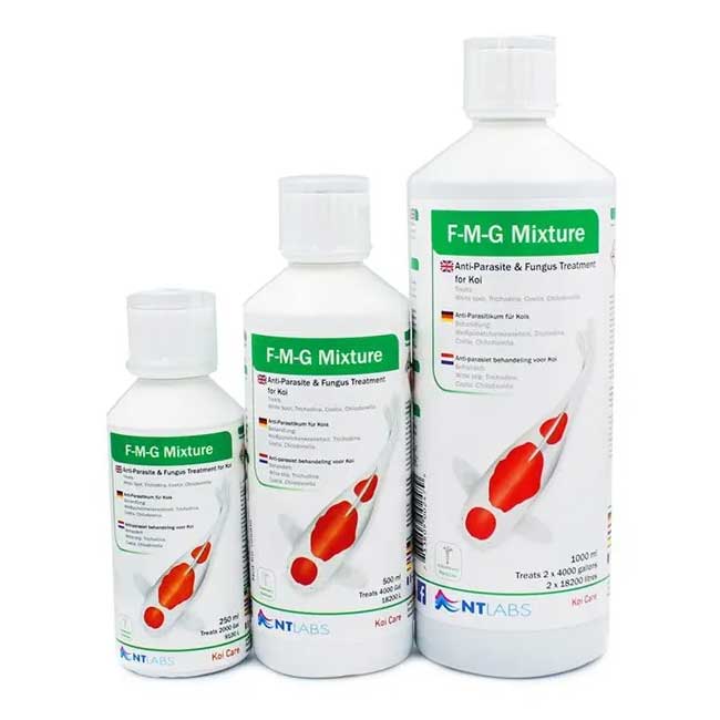 NT Labs FMG Mix liquid for pond parasite and fungus treatment