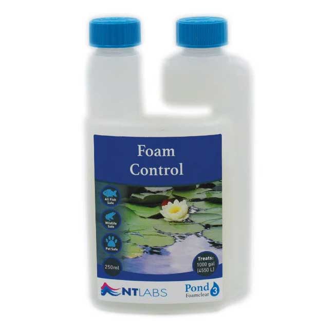 NT Labs Foam Control liquid for pond foam removal