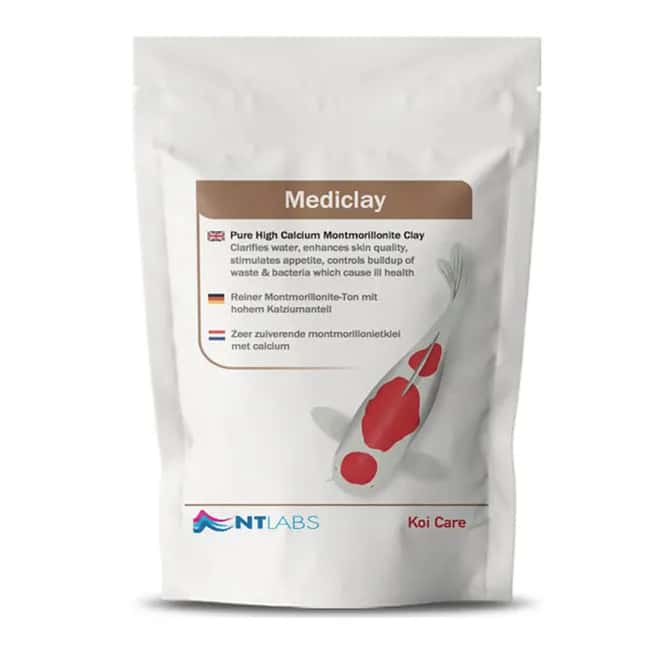 NT Labs Mediclay powder for pond water re-mineralization and algae support
