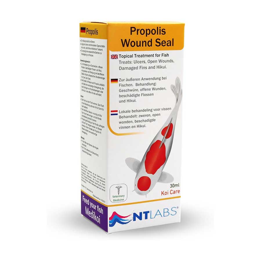 NT Labs Propolis Wound Seal liquid for sealing fish ulcers and wounds