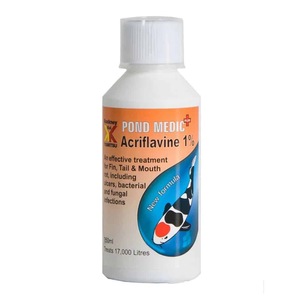 Pond Medic Acriflavine liquid for bacterial and fungal treatment
