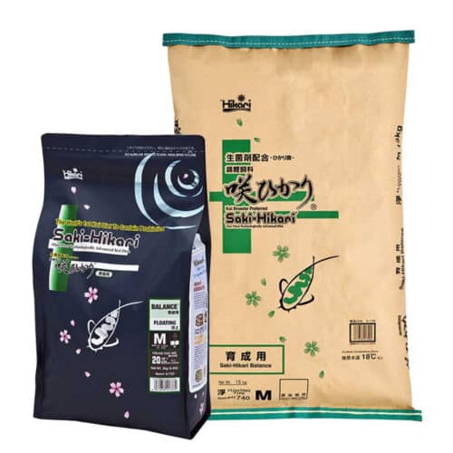 Saki-Hikari Balance floating koi food with Hikari-Germ probiotic technology