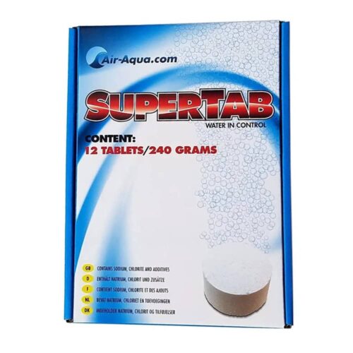 Super-Tab chlorine dioxide tablets for pond and water treatment oxidation and purification