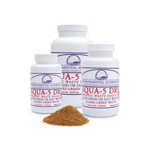 Aqua-5 Dry Organic Waste Digester probiotics for pond and aquarium green water control