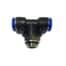 Aqua Source 3/8 inch BSP male tee with two 12mm pond air-line connections