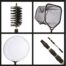 Aqua Source 4 in 1 Net Kit for koi pond maintenance with telescopic handle, skimmer, fish net, and algae brush