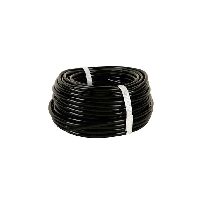 Aqua Source 4mm Black PVC Hose supplied in a 30 metre roll