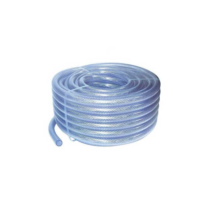 Aqua Source Clear Braided Hose 30m roll available in 8mm and 12.5mm sizes