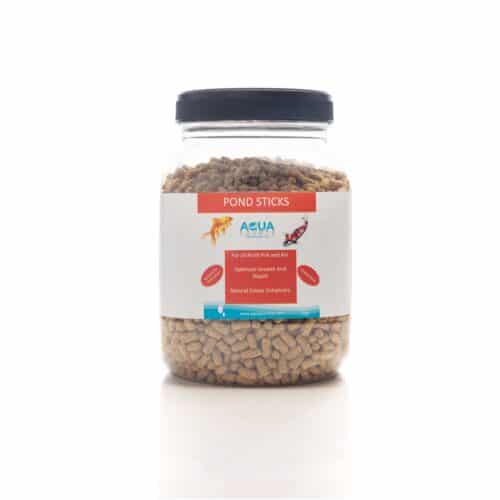 Aqua Source Pond Sticks balanced floating feed for koi, goldfish, and ornamental pond fish