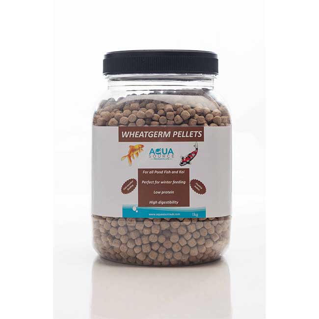 Aqua Source Value Wheatgerm 1kg food for koi goldfish and freshwater pond fish