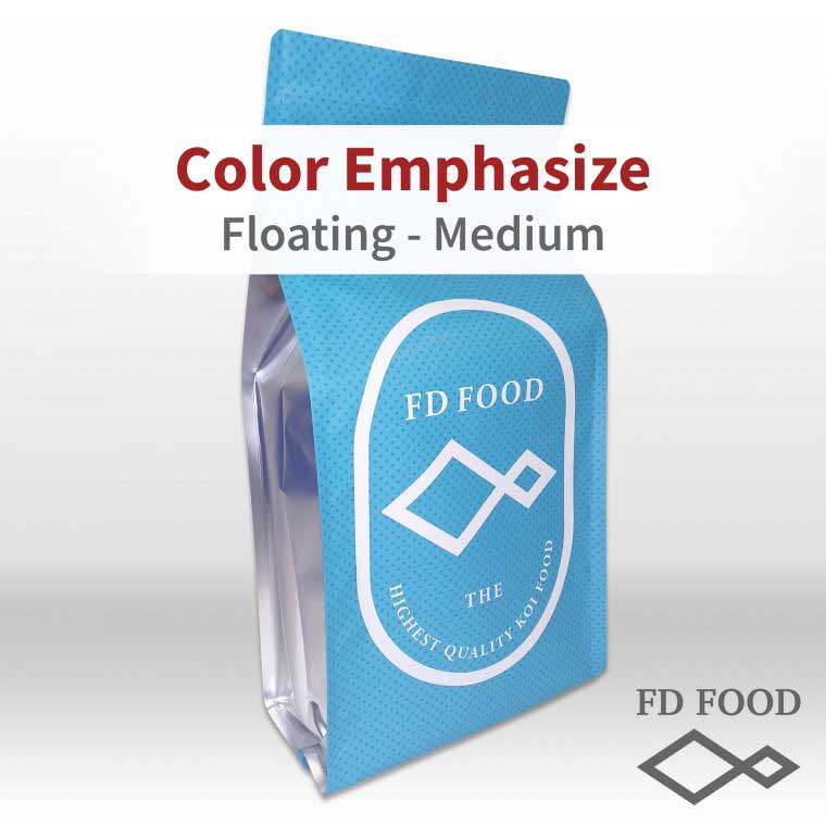 FD Colour Emphasize natural koi food for enhanced red pigmentation and overall fish health