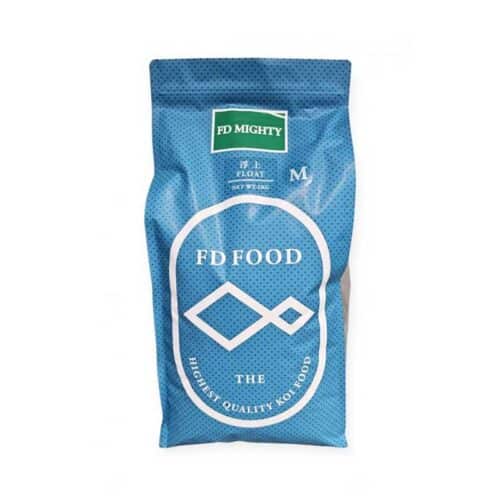 FD Mighty all-season koi food for optimal health, growth, and vibrant skin in ornamental koi