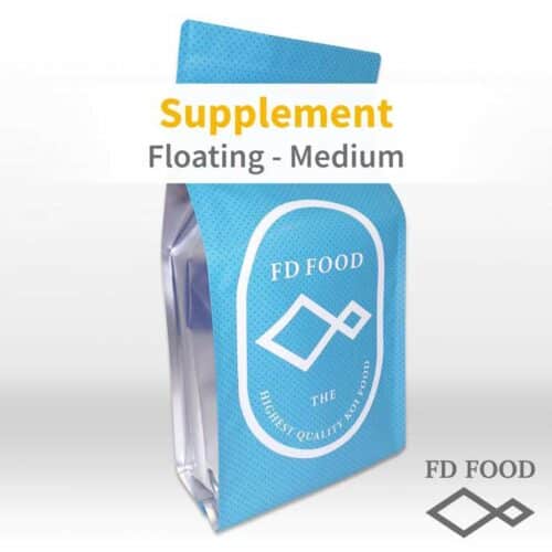 FD Supplement koi feed for stress recovery, immunity, and vibrant skin in ornamental koi