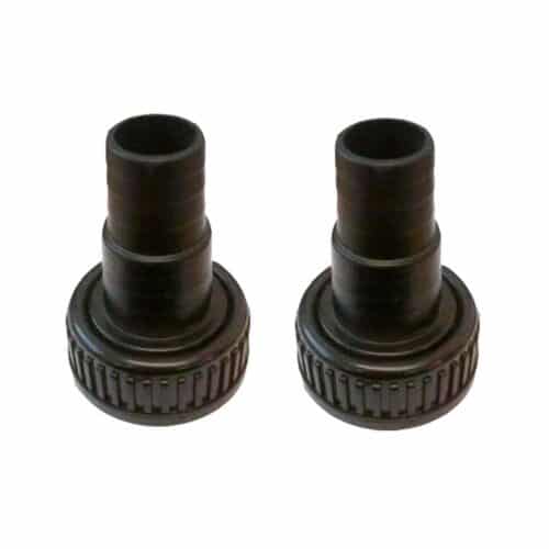 Inlet and Outlet Fittings for Magic Pumps secure connections for pond filtration and circulation systems