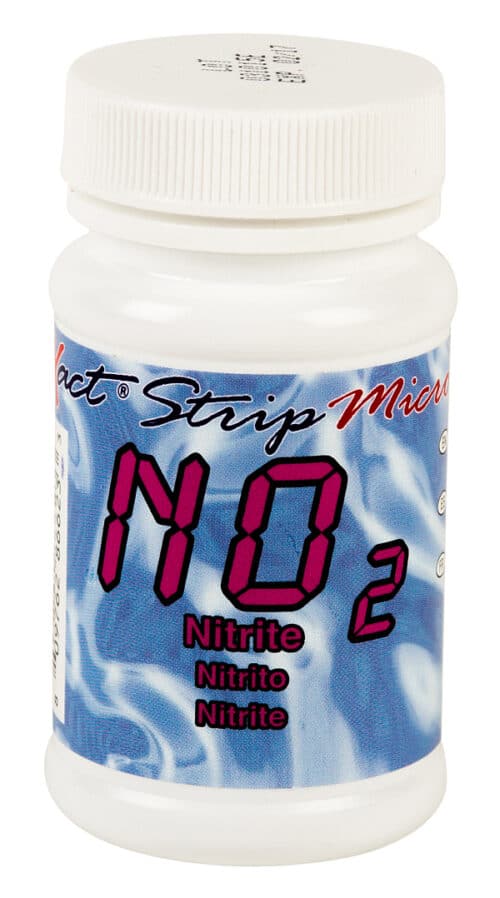 Nitrite water testing kit for koi ponds and aquariums to monitor nitrogen cycle and fish water quality