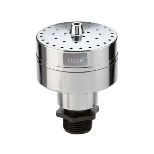 Oase Vulkan 43-3 T Silver multi jet volcanic fountain nozzle brass decorative pond water feature