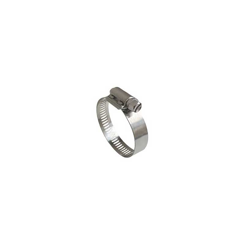 Stainless Steel Hose Clips 20-50mm 10 Pack A2 durable clamps for pipes and hoses