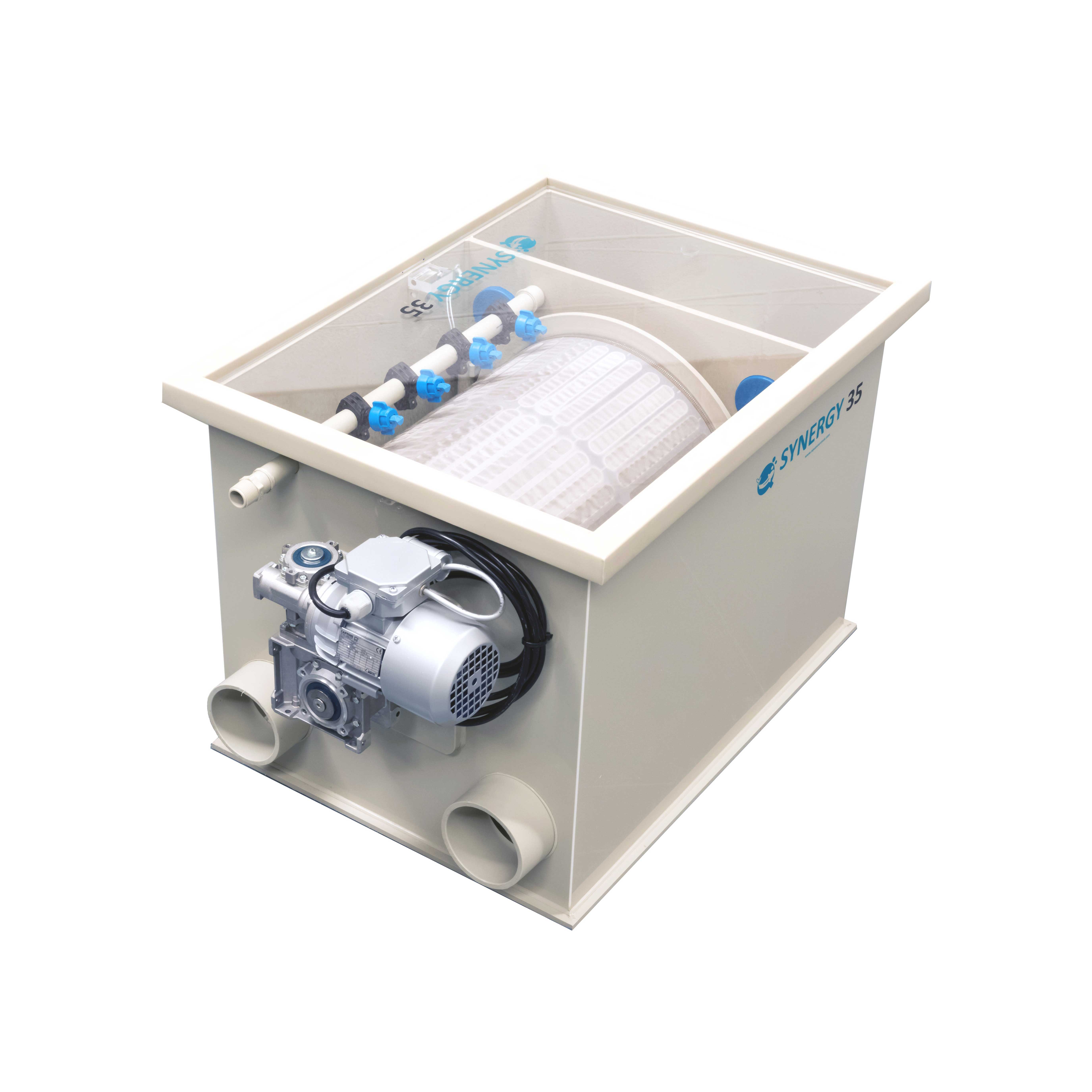 Synergy 35 high-performance mechanical pond filter for koi and ornamental ponds