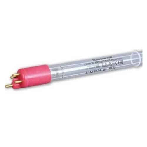 T5 submersible 40W UV-C replacement bulb red end for pond steriliser systems and algae control