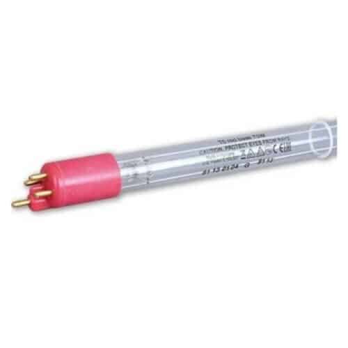T5 submersible 75W UV-C replacement lamp red end for pond steriliser systems and algae control
