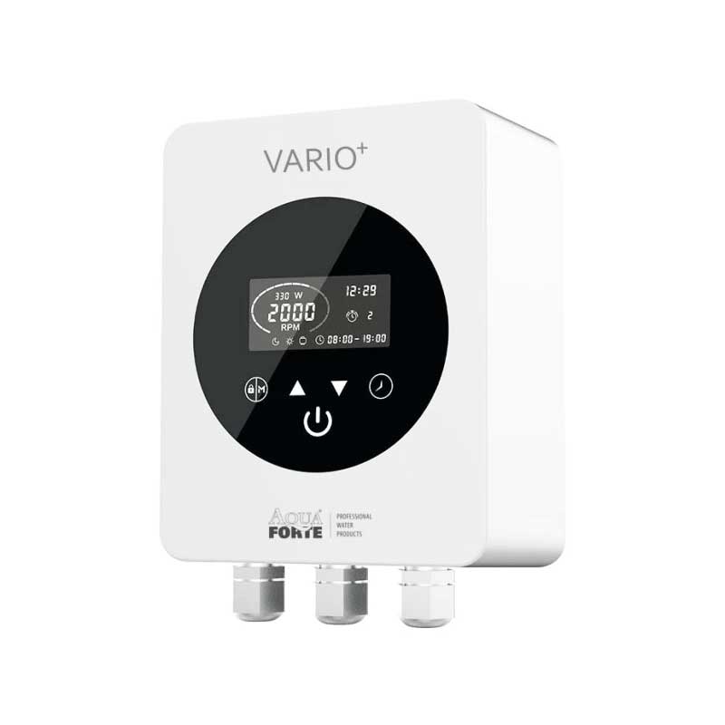 Vario+ Frequency Invertor with Touch Screen for precise pump control and energy efficiency