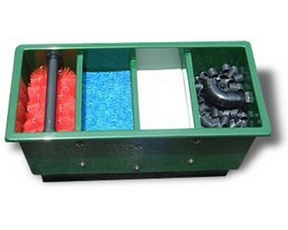 Kockney Koi K-Koi 4000 Four-Bay GRP Pond Filter – Pump Fed, No Lid