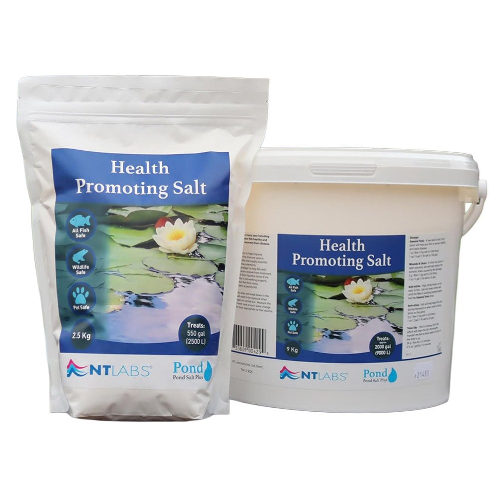 NT Labs Pond Salt Plus 2.5kg and 9kg