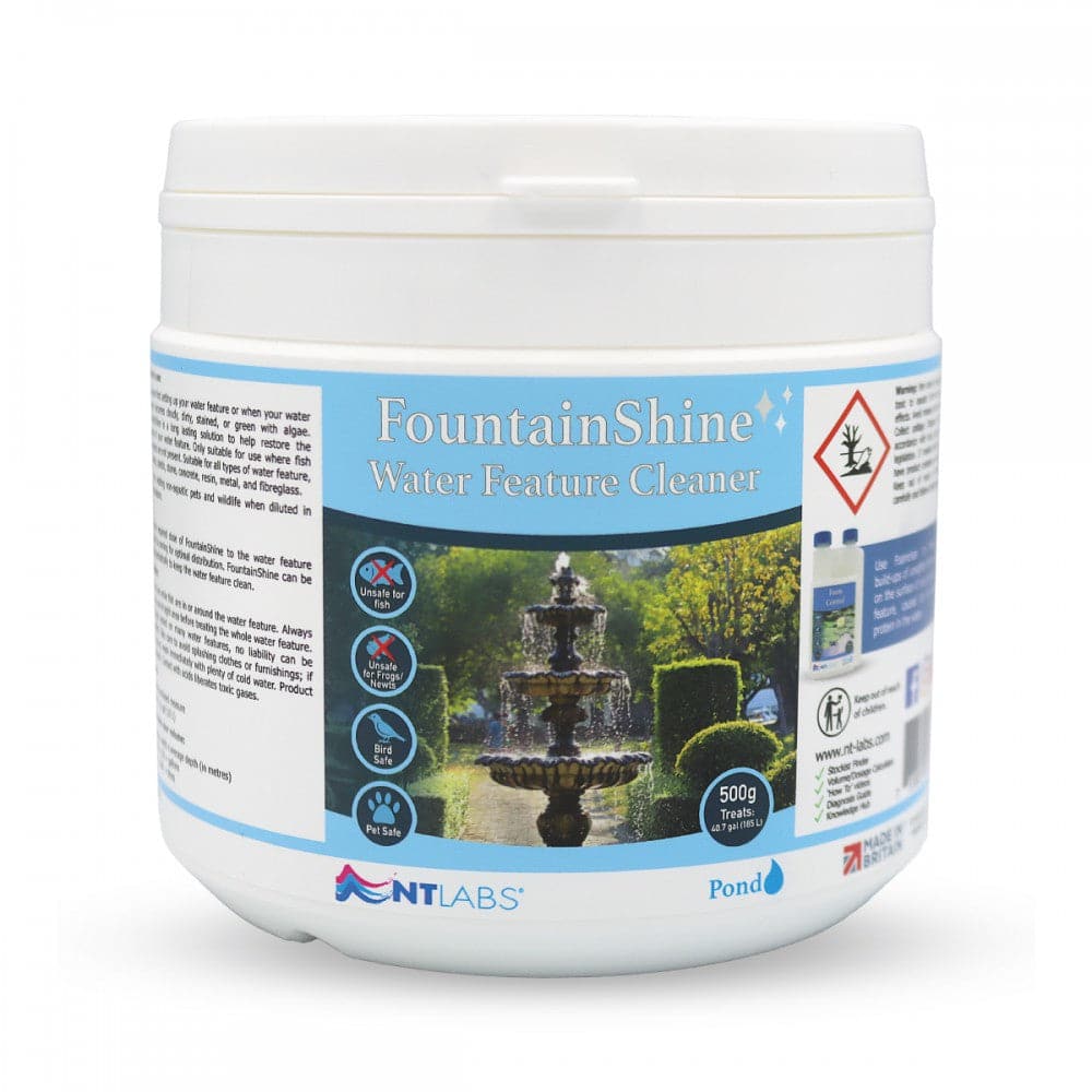 NT Labs FountainShine water feature cleaner 500g