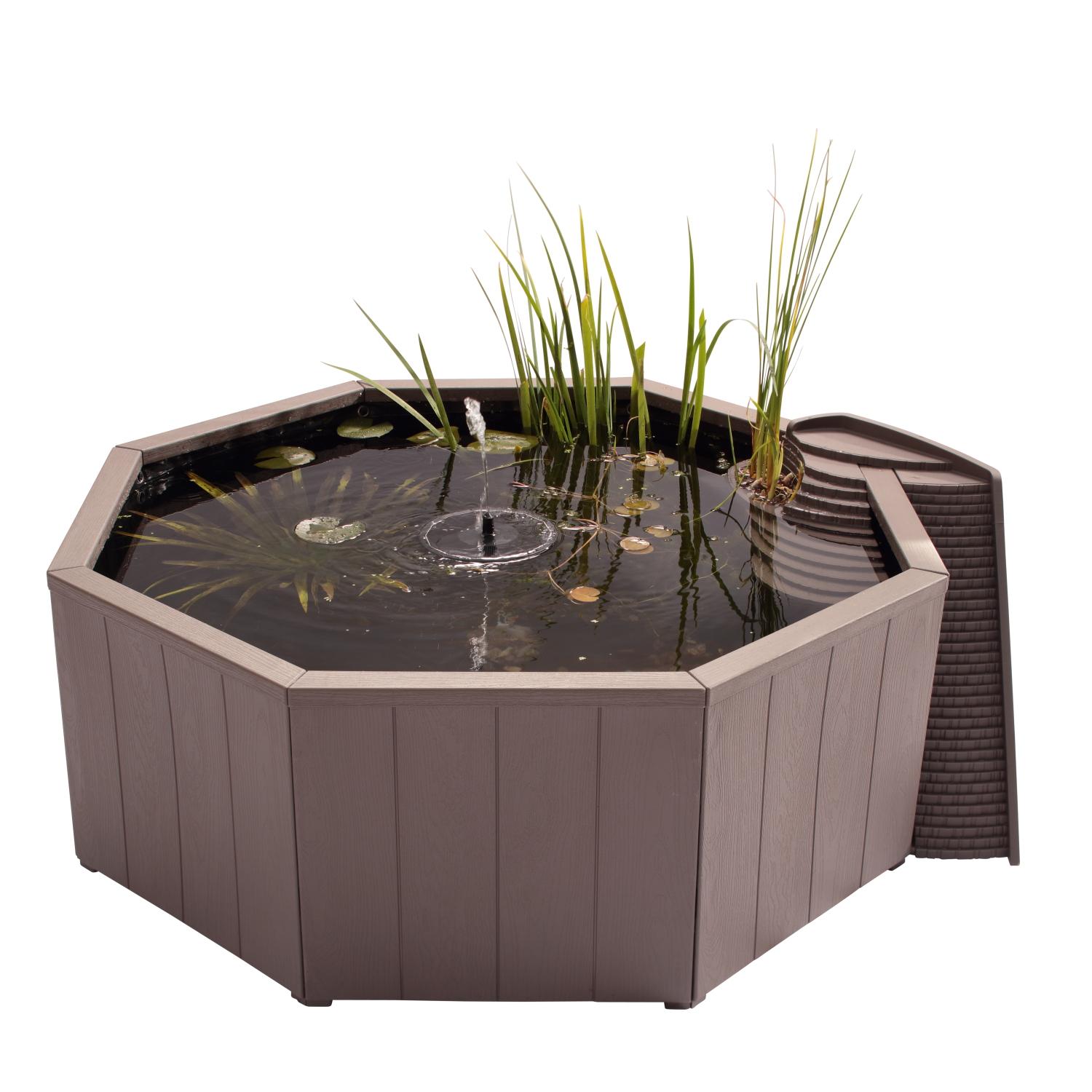 Blagdon Liberty Solar No-Dig Nature Pool complete kit on a white background