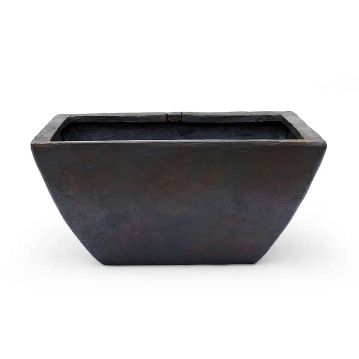 Aquascape 33 inch square textured grey slate patio pond