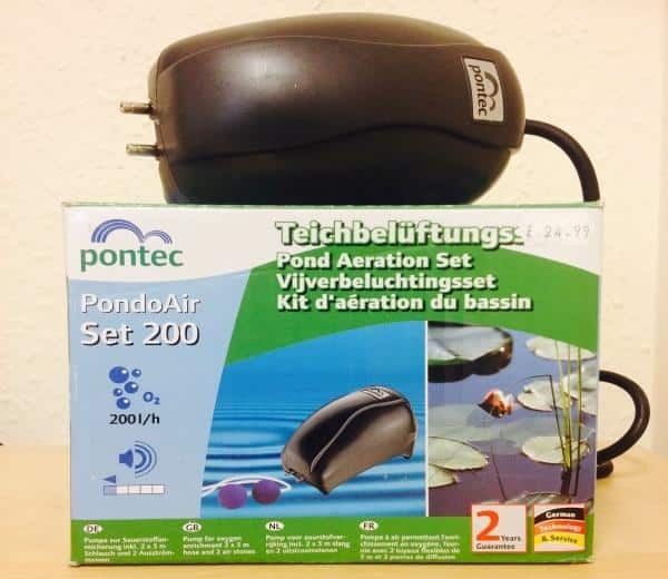 Pontec PondoAir Set 200 complete pond aerator