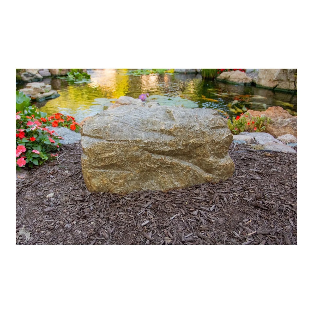 Aquascape Faux Rock Cover Large - 30" L × 18" W (76 × 46 cm) - genuine Aquascape product