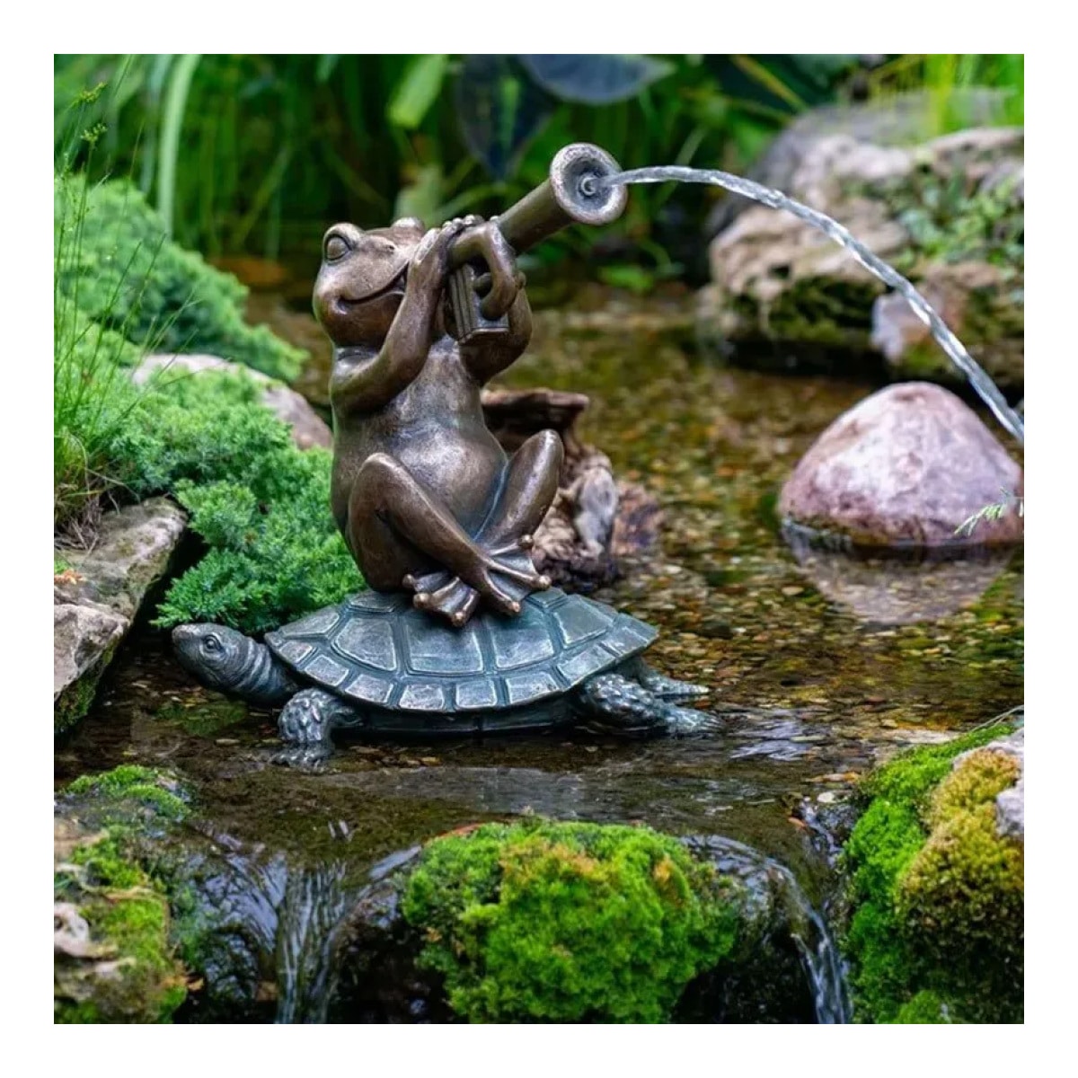 Aquascape Jazz Frog Spitter